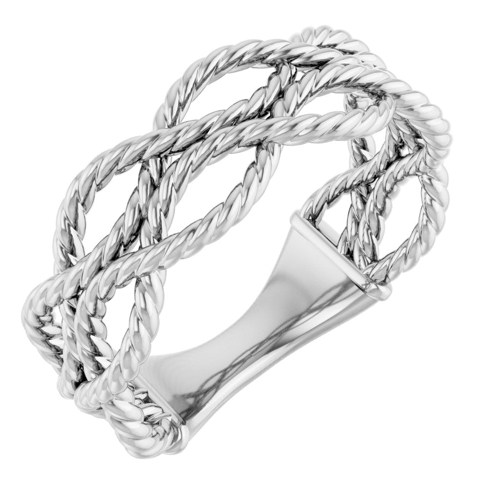 14K Rope Ring