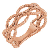 14K Rope Ring