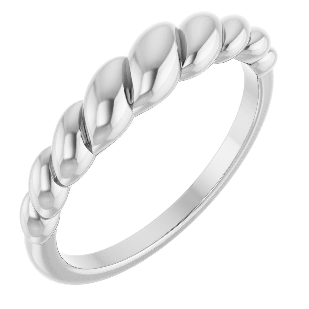 14K Rope Dome Ring