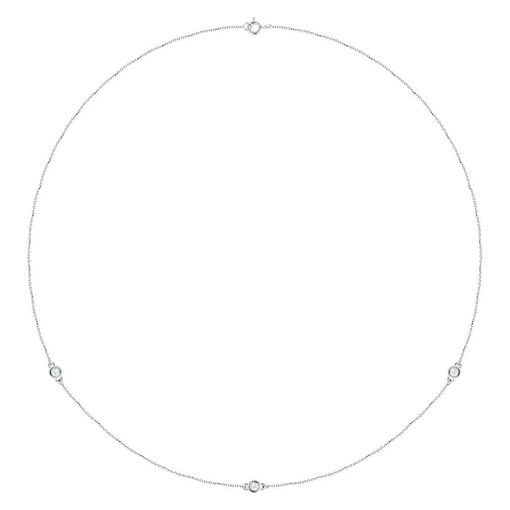 1/4 CTW Natural Diamond Necklace