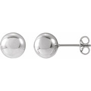 14K 8 mm Ball Earrings